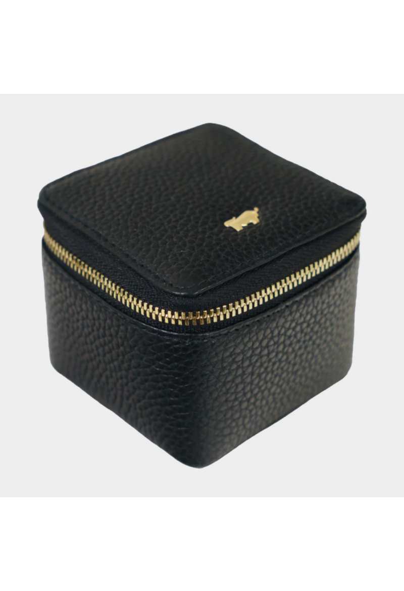 Braun Büffel astuccio porta gioielli in pelle