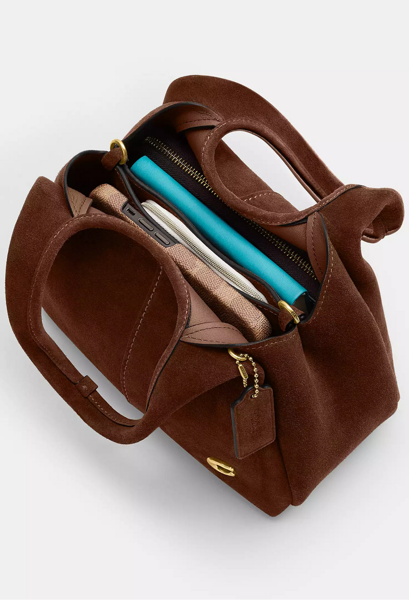 Coach Lana Schultertasche Wildleder