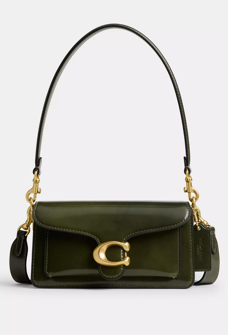 Coach Tabby Schultertasche Spazzolato Leder