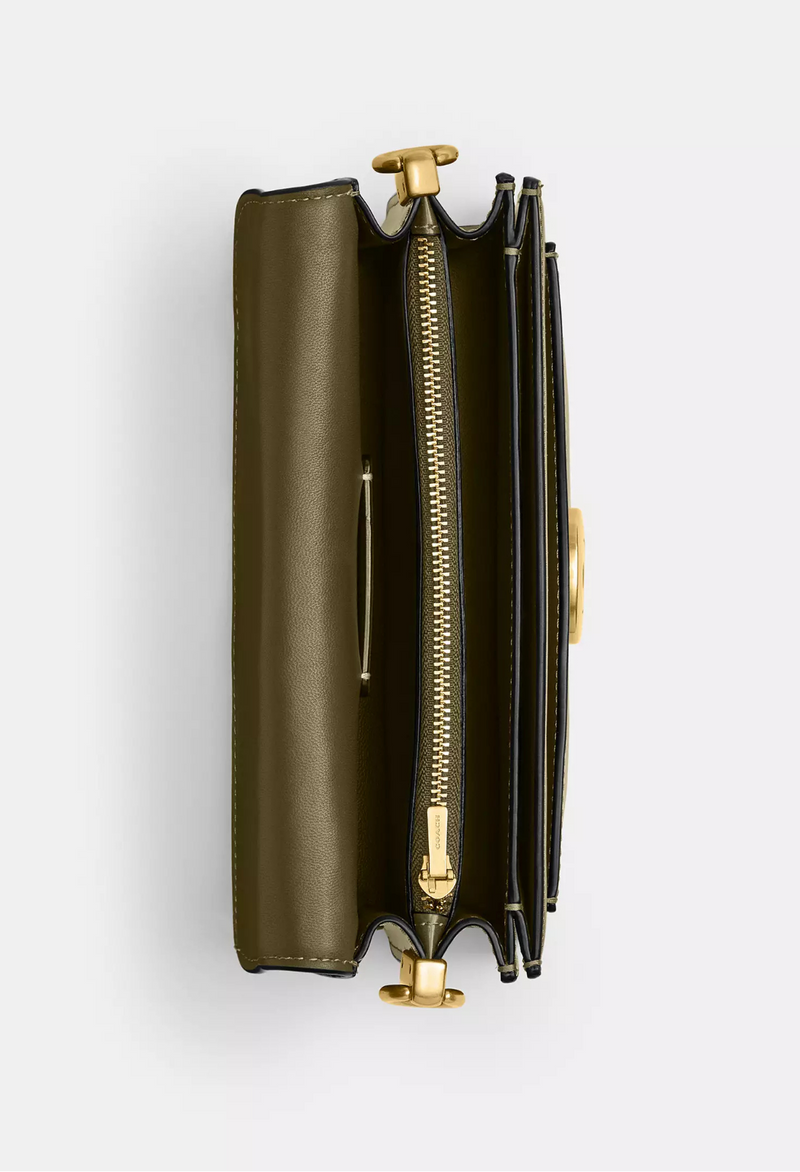 Coach Tabby Schultertasche Spazzolato Leder