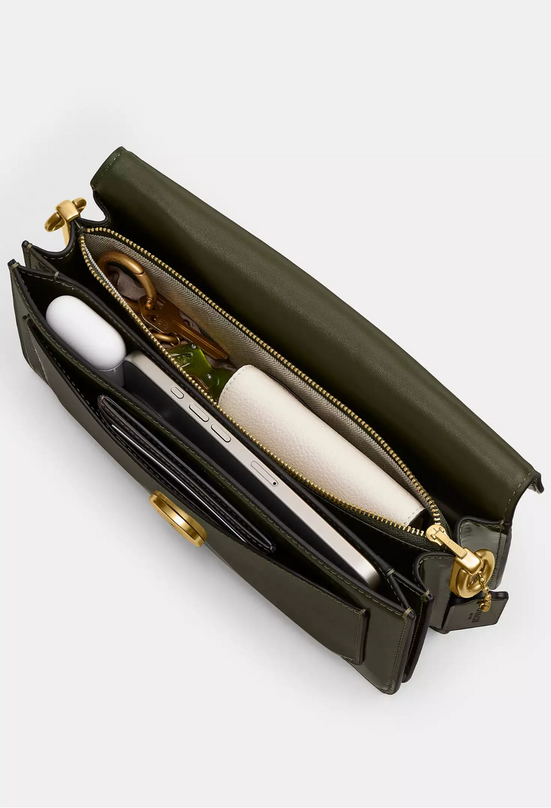 Coach Tabby Shoulder Bag Spazzolato Leather