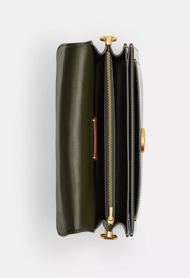 Coach Tabby Shoulder Bag Spazzolato Leather