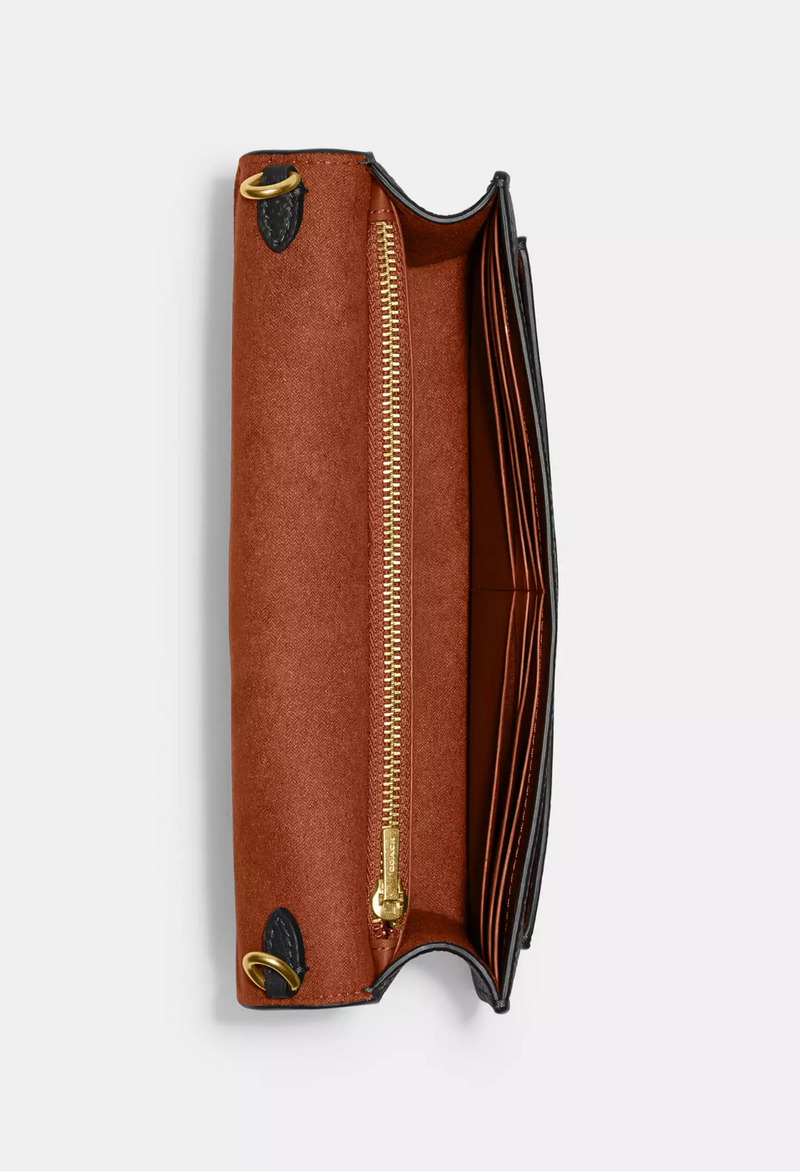 Coach Tabby Clutch mit Kettenriemen