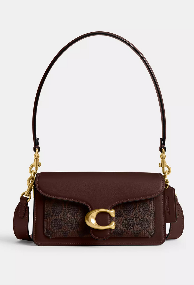 Coach Tabby Schultertasche Canvas