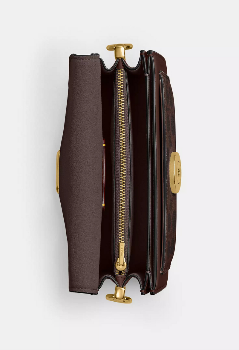 Coach Tabby Schultertasche Canvas