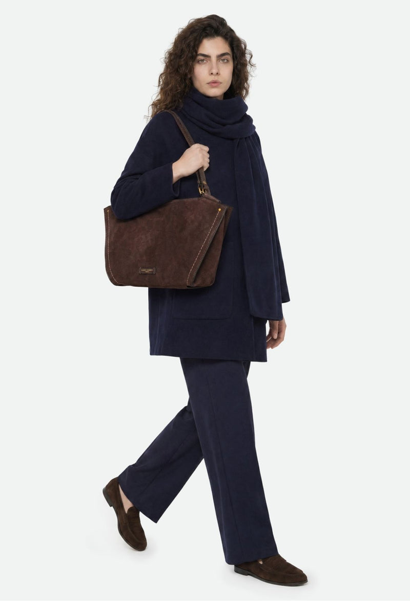 Gianni Chiarini Bloom Shopper de terciopelo