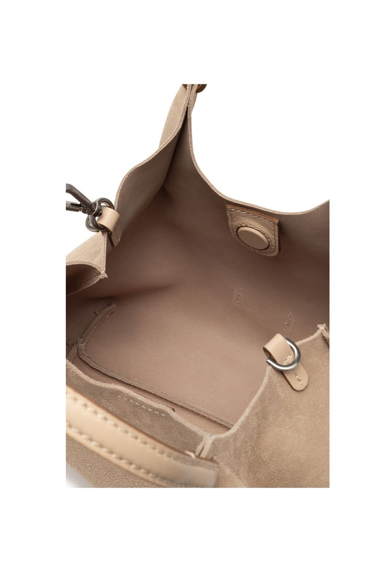 Gianni Chiarini Due Borsa a sacchetto in pelle scamosciata