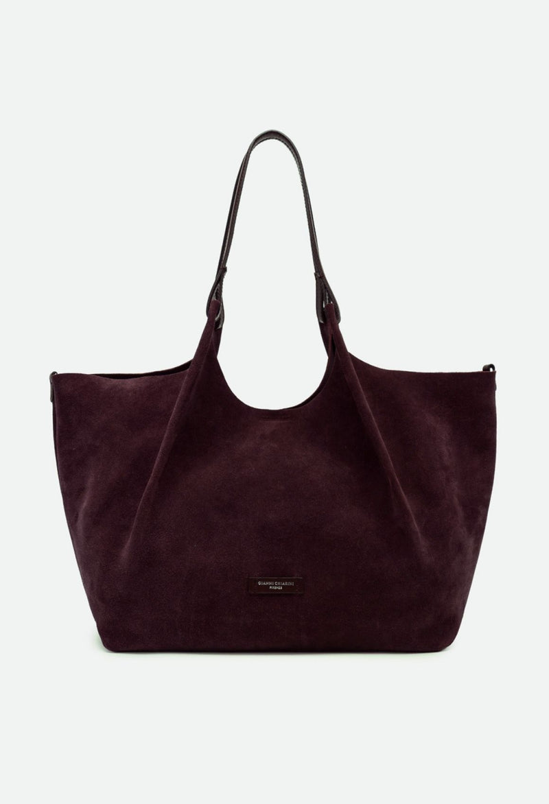 Gianni Chiarini Dua Beuteltasche Veloursleder