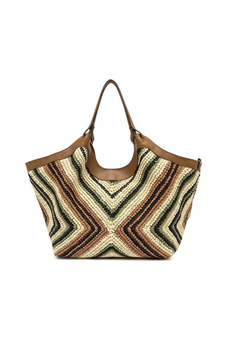 Gianni Chiarini Dua Bucket Bag Straw