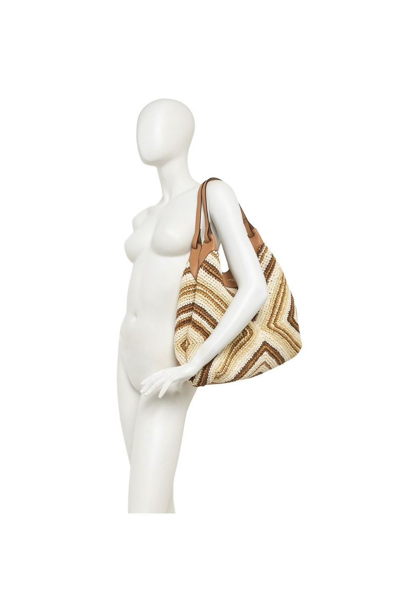 Gianni Chiarini Dua Bucket Bag Straw