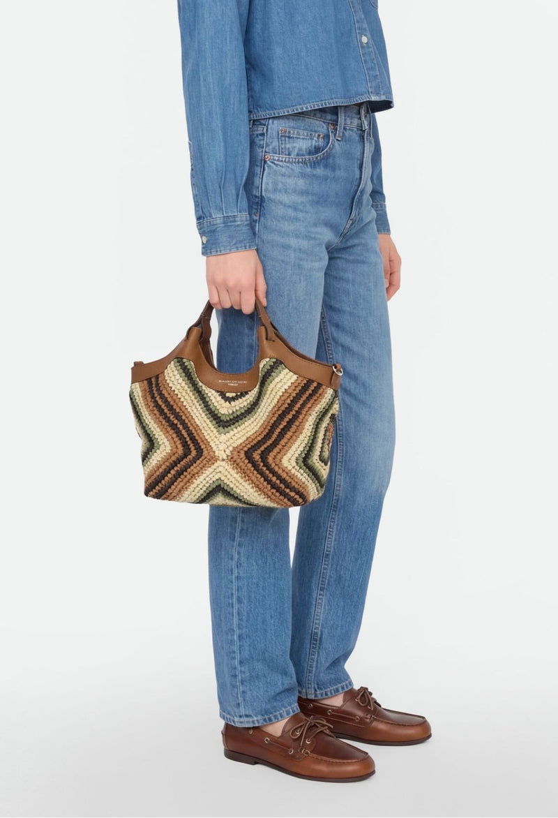 Gianni Chiarini Dua Sac seau Paille