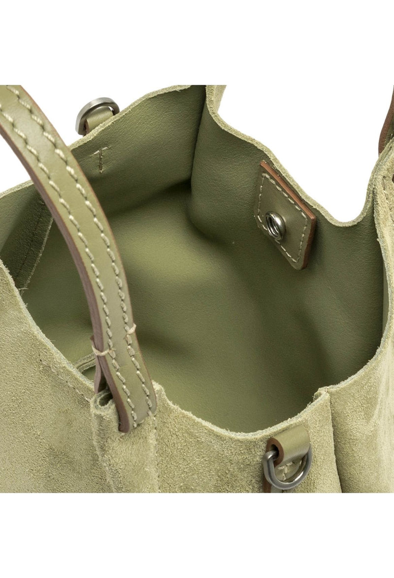 Gianni Chiarini Dua Beuteltasche Veloursleder