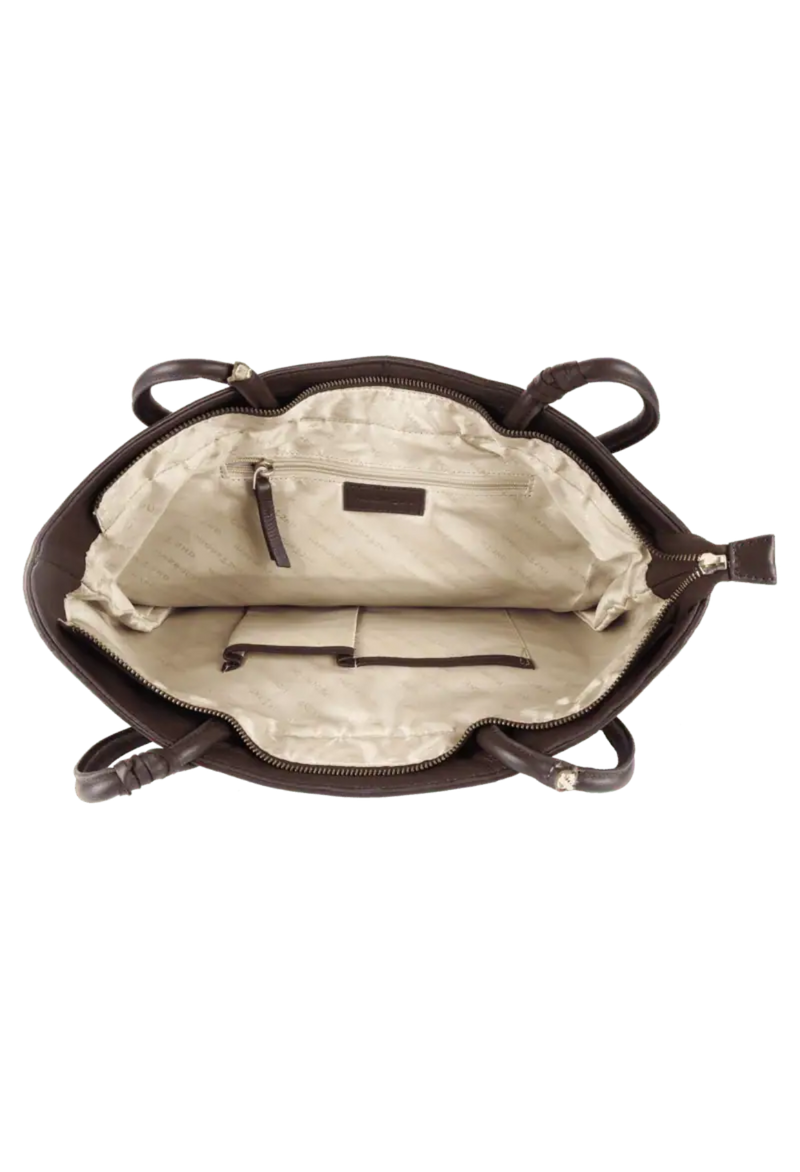 Harbour 2nd Amarilla leather shopper