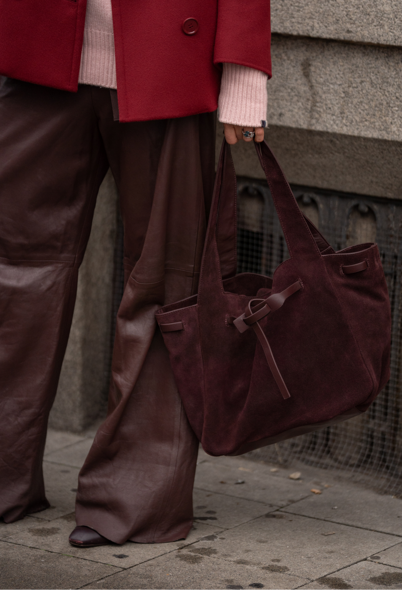 Les Visionnaires Gabriella bolso shopper de cuero