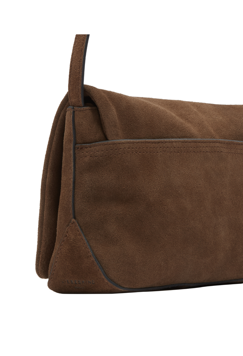 Liebeskind Berlin Rive Veloursleder Überschlagtasche