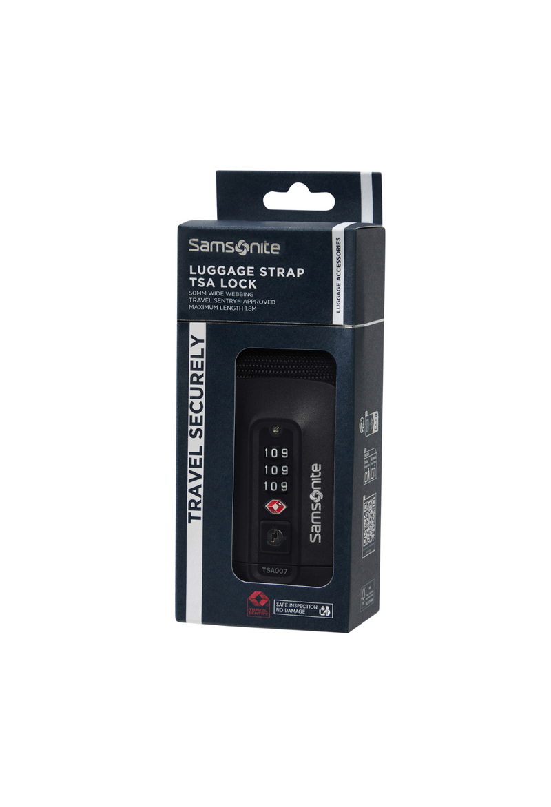 Samsonite TA Revolution Gepäckgurt mit TSA-Schloss