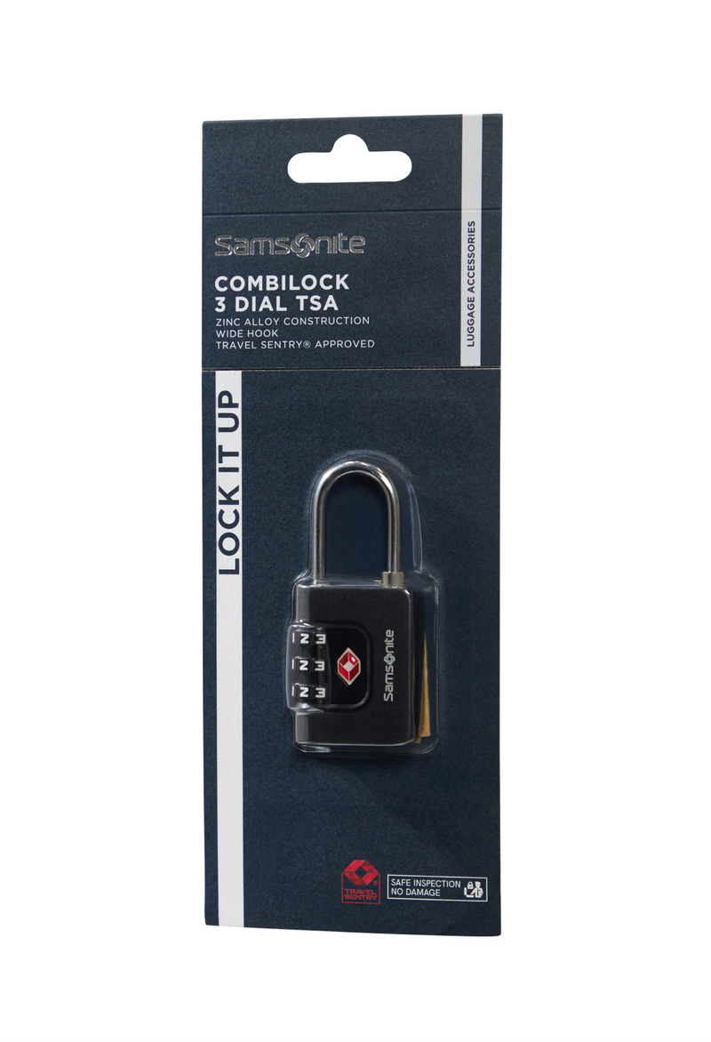 Samsonite TA Revolution candado de cable TSA de 3 dígitos