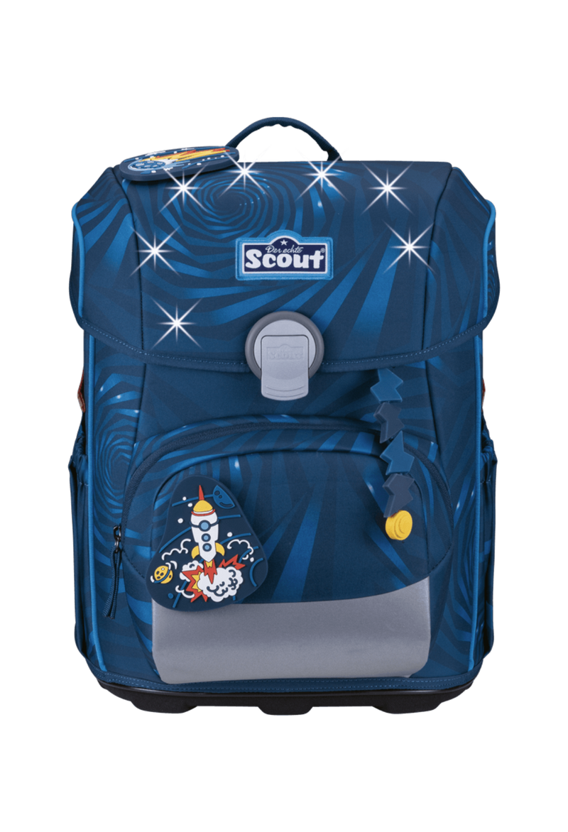 Set de mochila escolar Scout Neo Exklusiv Superflash Extreme