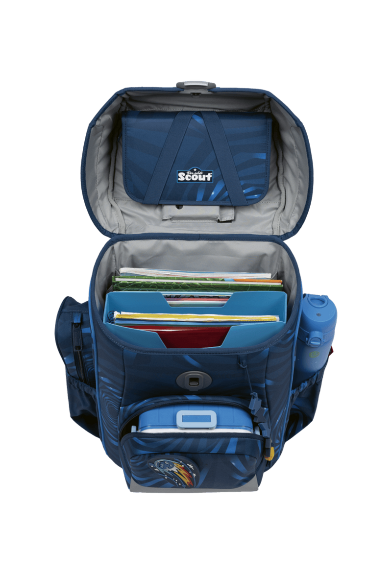Set de mochila escolar Scout Neo Exklusiv Superflash Extreme
