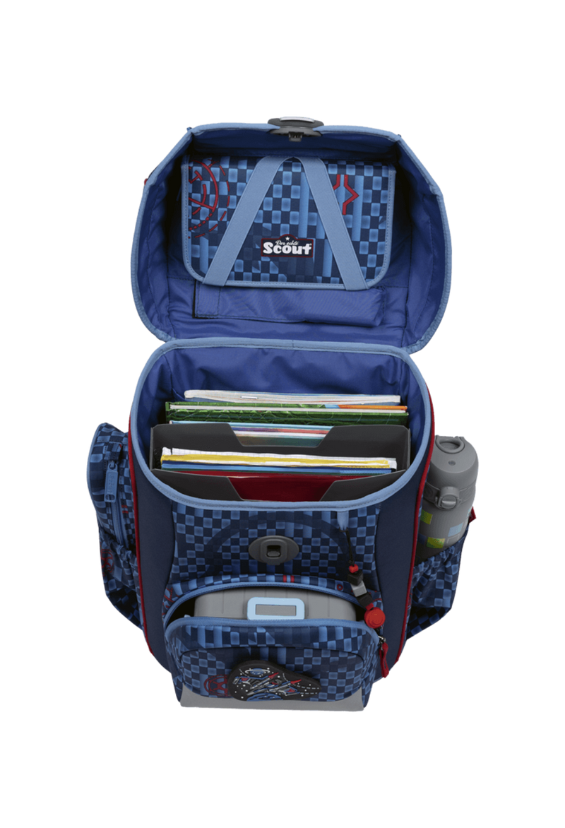 Set de mochila escolar Scout Neo Exklusiv Superflash Extreme