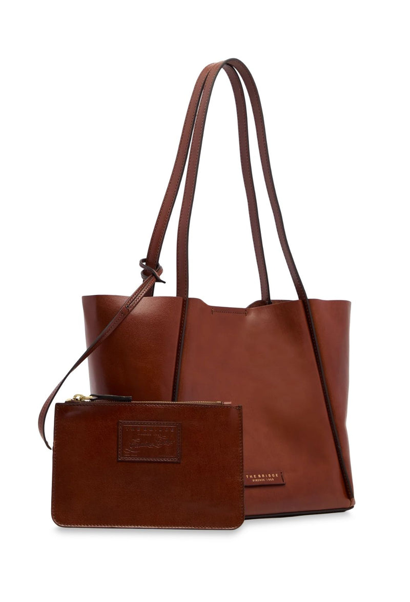 The Bridge Icons Leather shopper