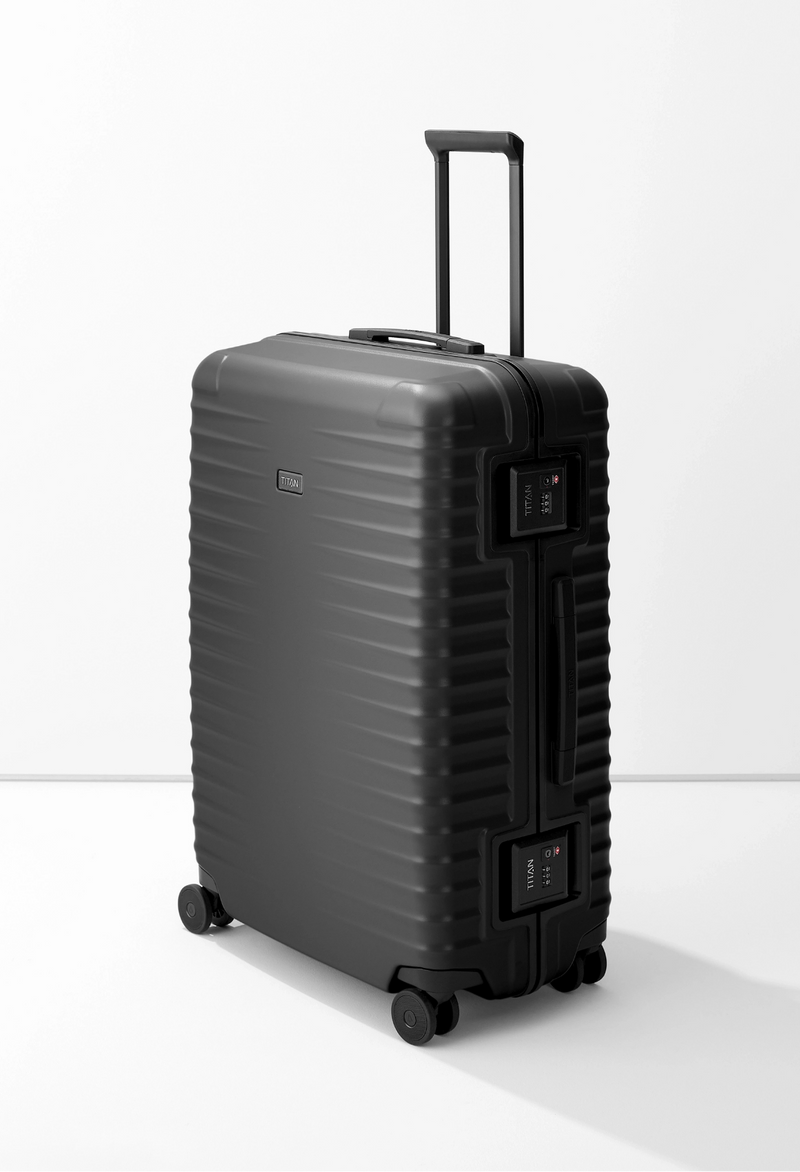 Titan Overseas hard-shell suitcase