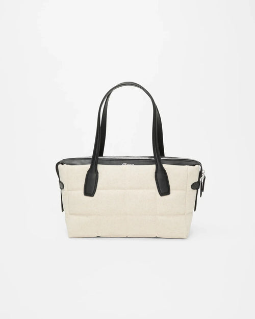 Natural Canvas/ Black / Small
