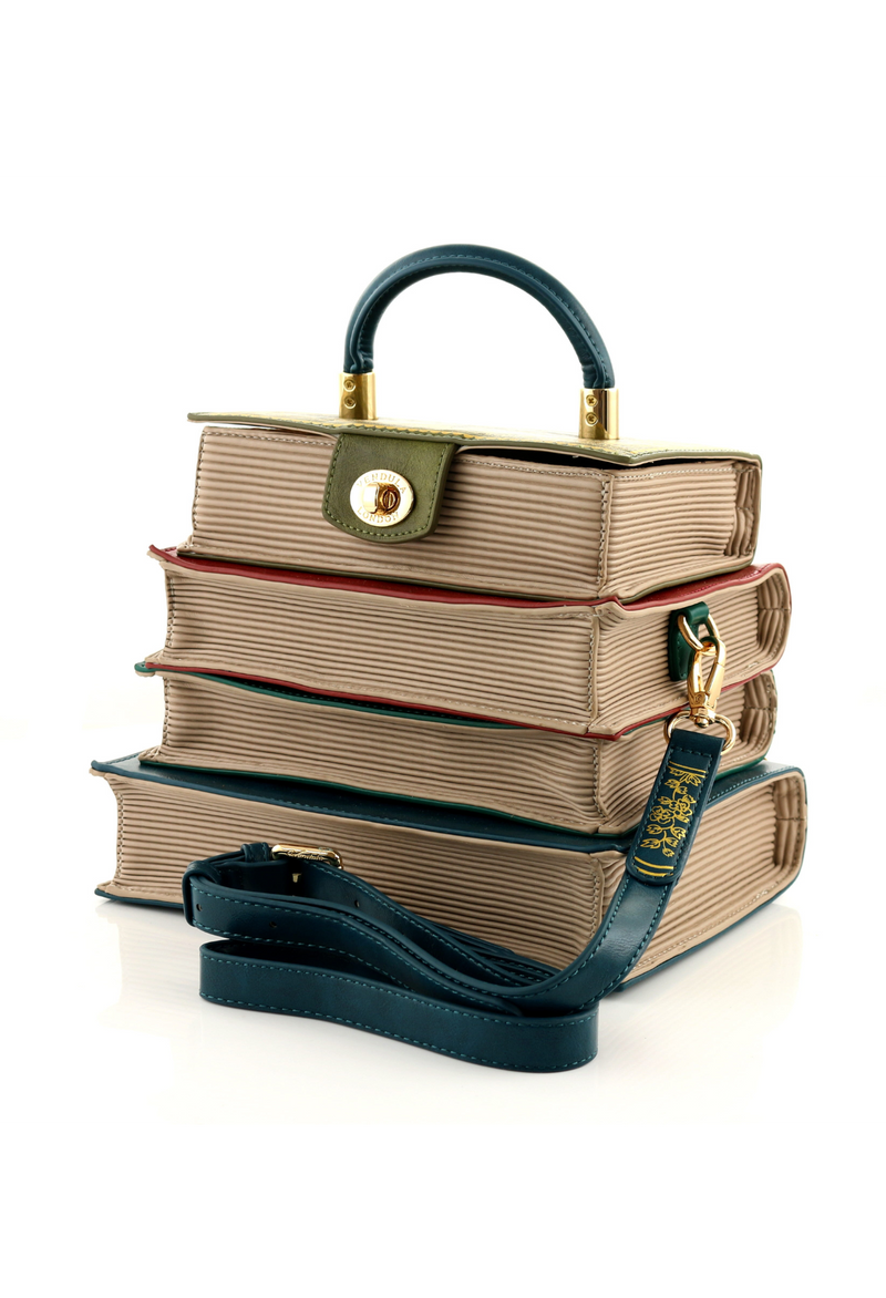 Vendula London Book Stack Bag Riemenhandtasche