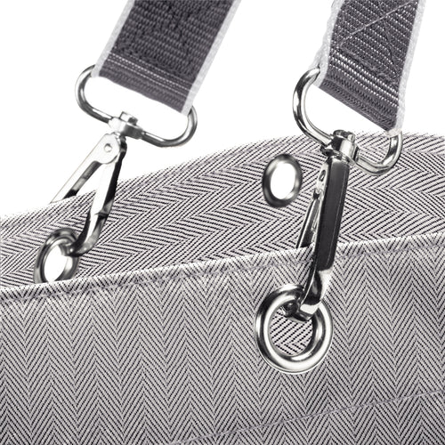 herringbone grey / XL