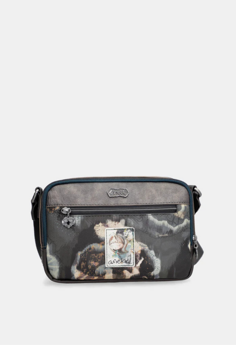 Anekke Manifesto shoulder bag with two compartments