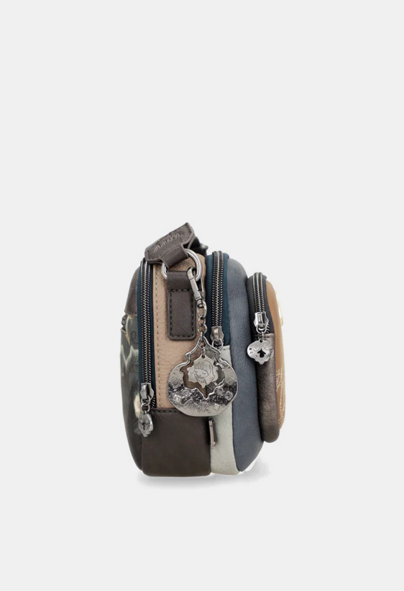 Anekke Manifesto shoulder bag with two compartments
