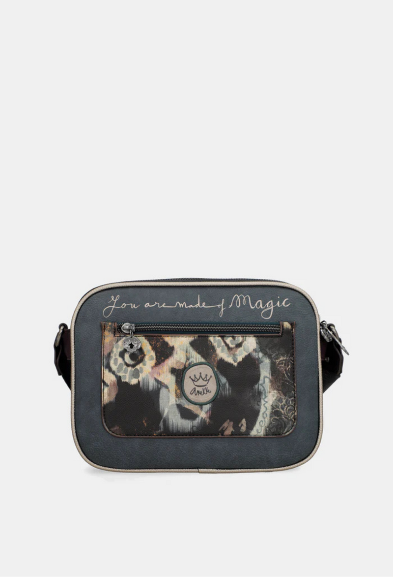 Anekke Real Three Compartment Shoulder Bag