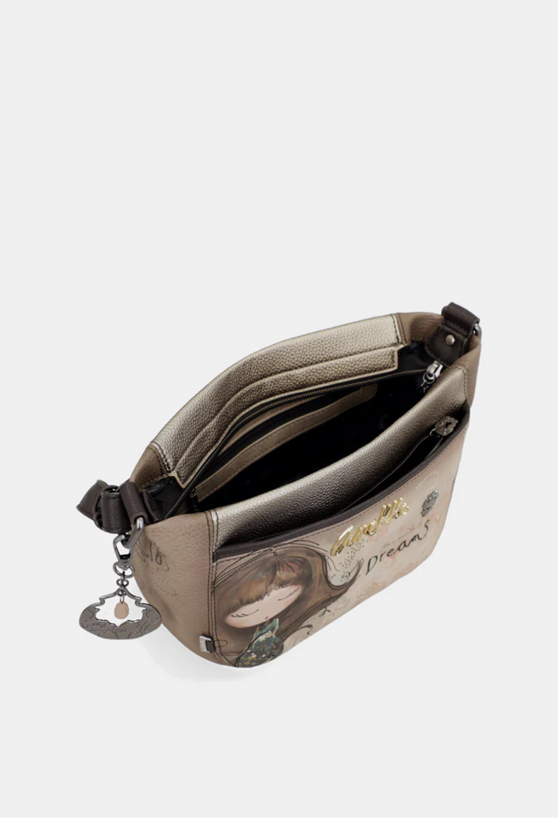 Anekke Real Oval Shoulder Bag