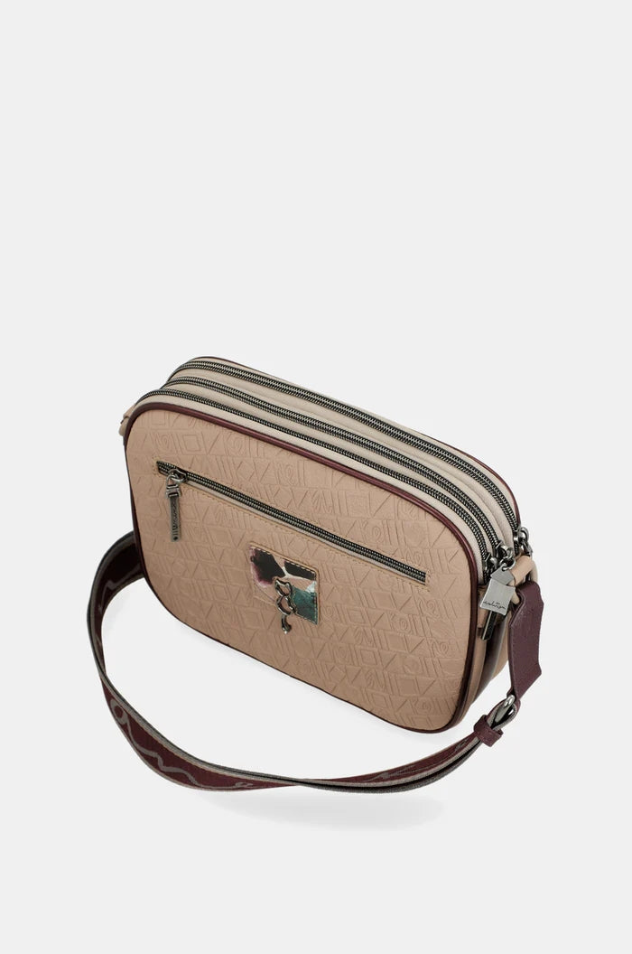 Bolso bandolera Anekke Evolution con 3 compartimentos