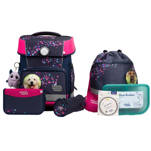 lila mit Muster