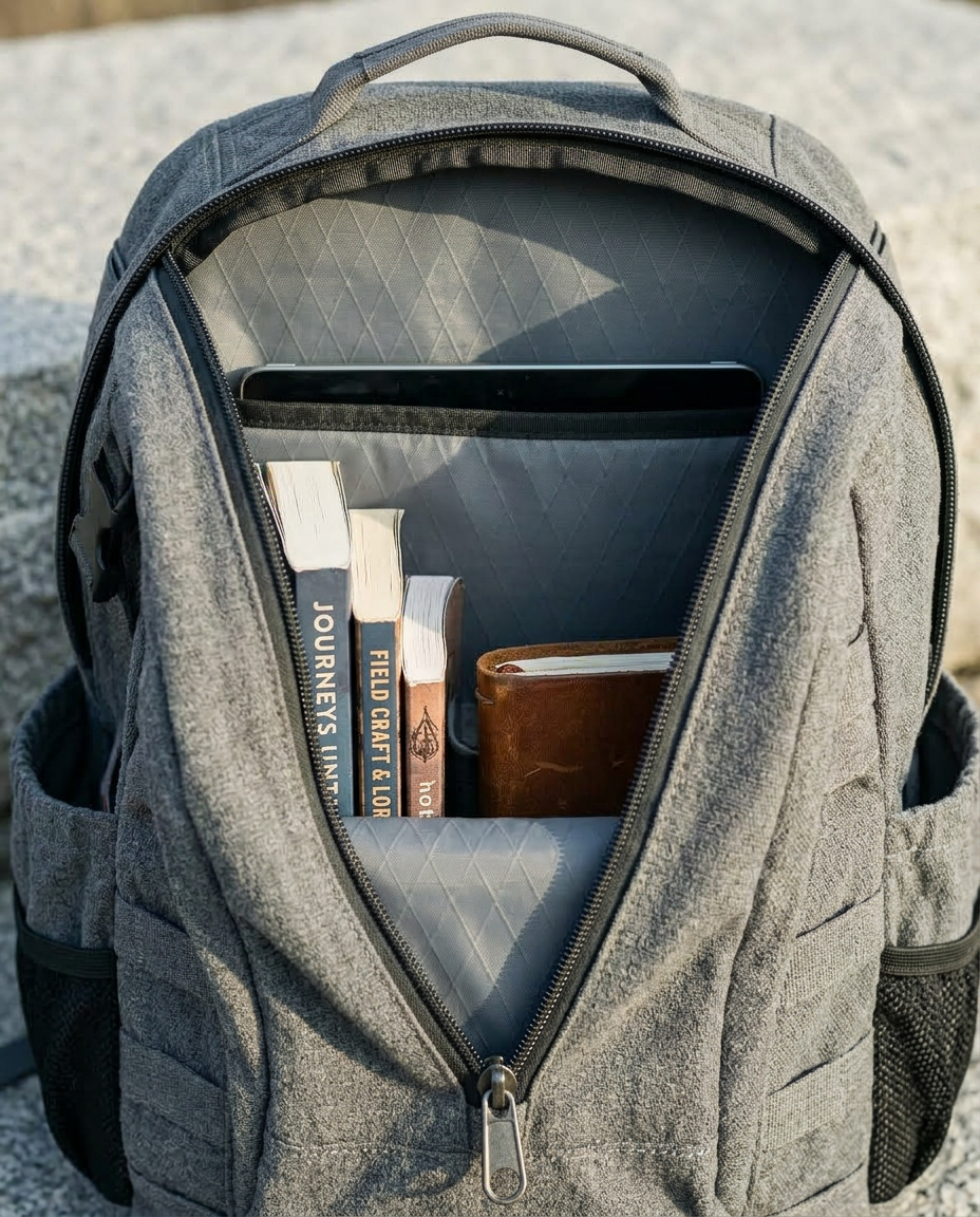 open main compartment