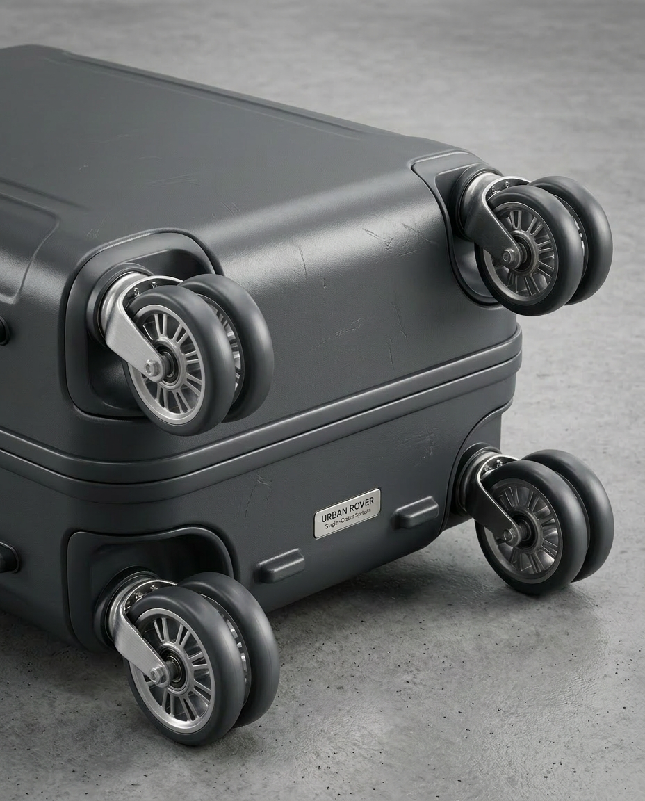 Sistema de 4 ruedas con ruedas dobles