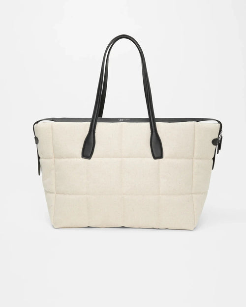 Natural Canvas/ Black / Large